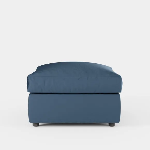 Blake Opulent Velvet Footstool 4