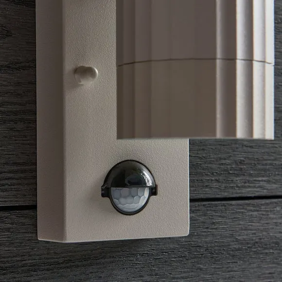 Georgi Ribbed 2 Light PIR Outdoor Wall Light 4