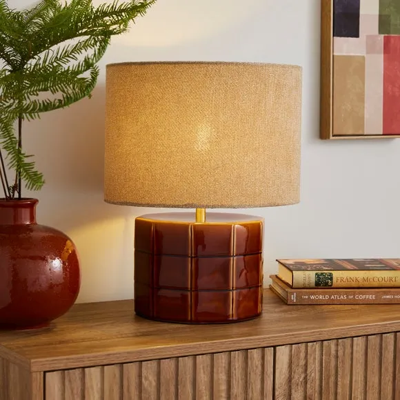 Maddie Tile Chunky Table Lamp