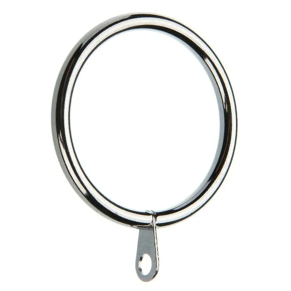 Unlined Metal Curtain Rings