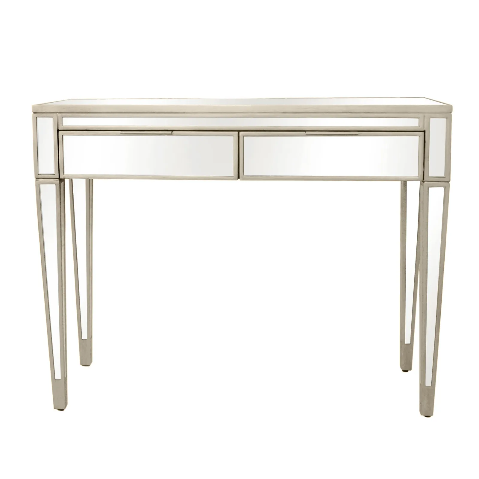 Fitzgerald Mirrored Dressing Table Silver