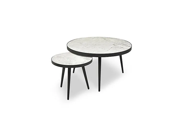 Crete Nest of Round Tables