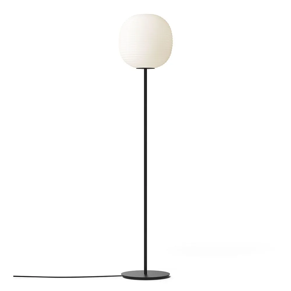 New Works Lantern Floor Lamp Black Base 2