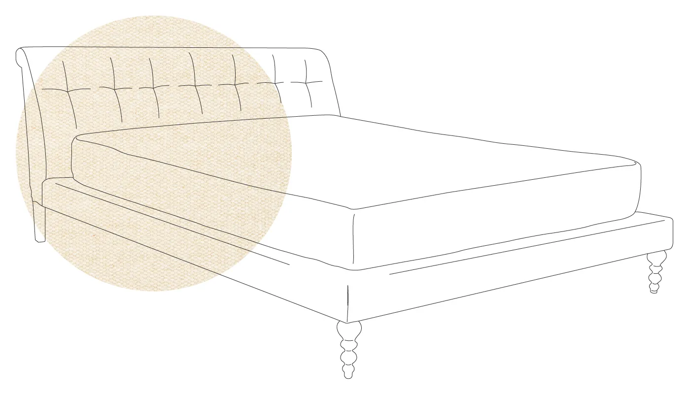 SCP Oscar Bed King Cotton Grain