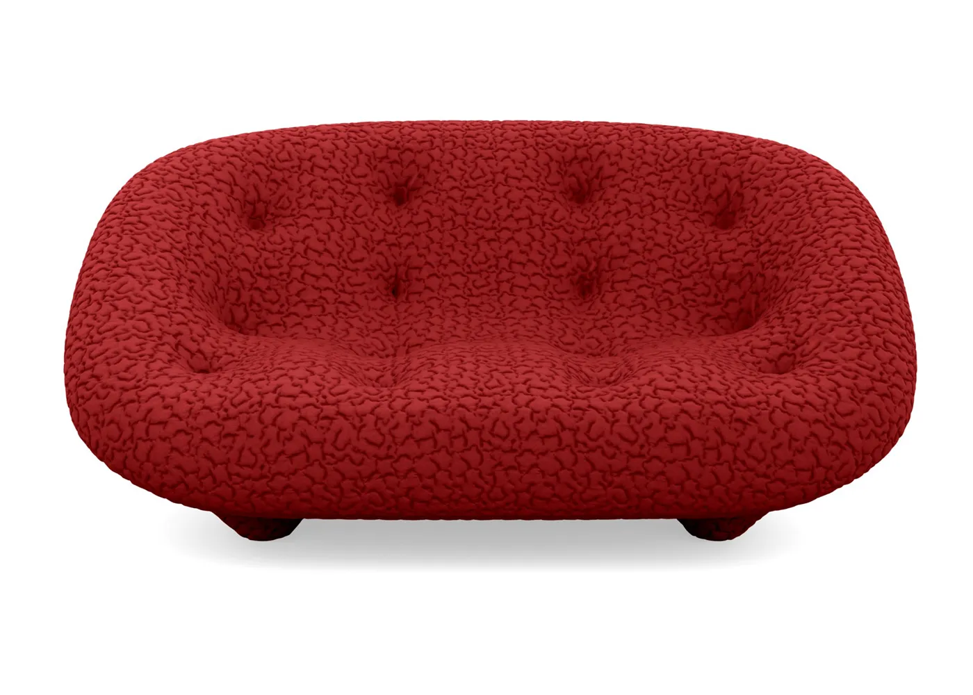 Ligne Roset Ploum Small High Back Sofa Moby Rouge 1