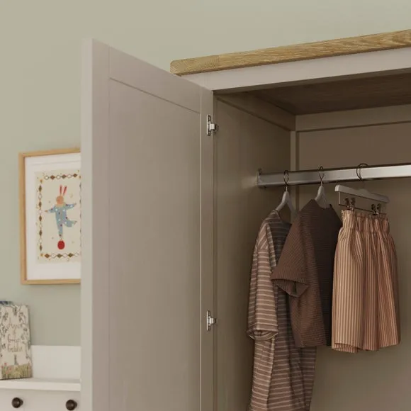 Olney Nursery Double Wardrobe 4