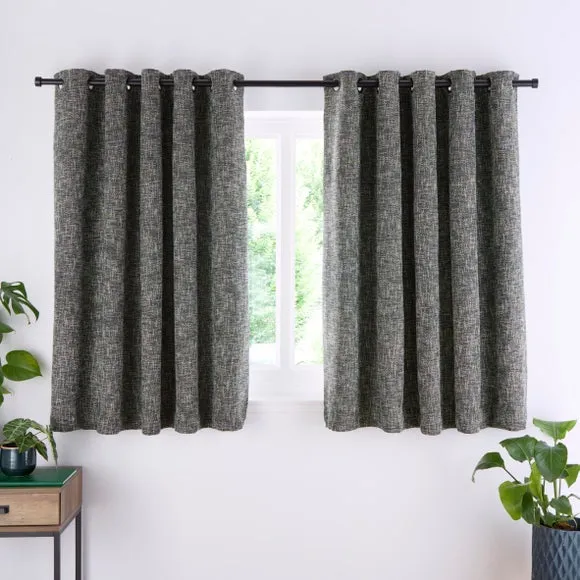 Everson Boucle Eyelet Curtains 5