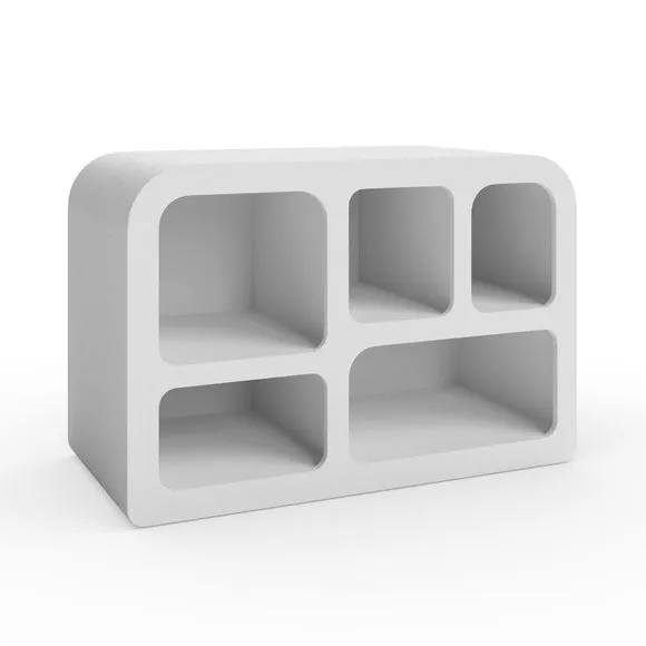 Drue Small Sculptural Shelving Unit 6