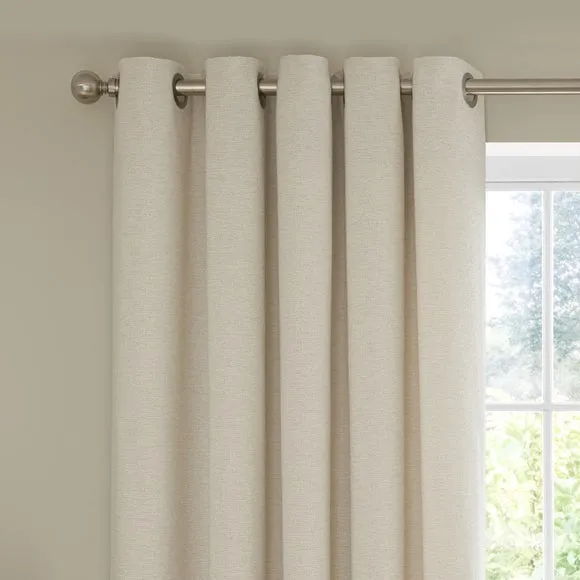 Sorrel Boucle Eyelet Curtains 1