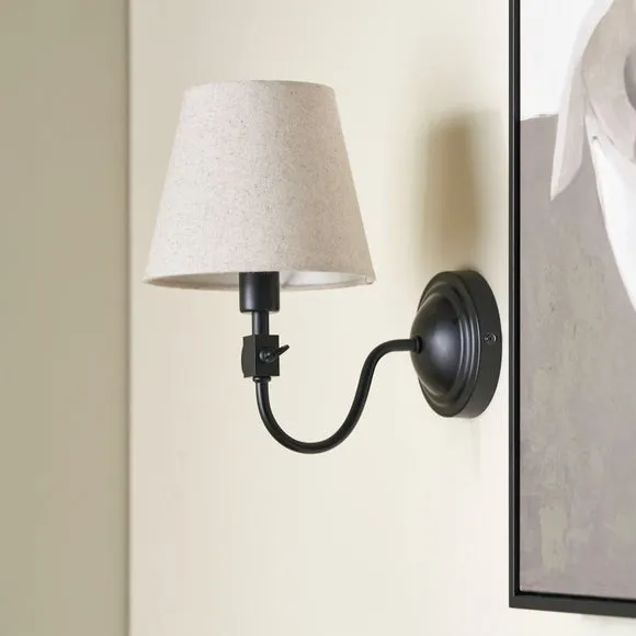 Pacific Lifestyle Ari Metal Curved Arm Wall Light 4