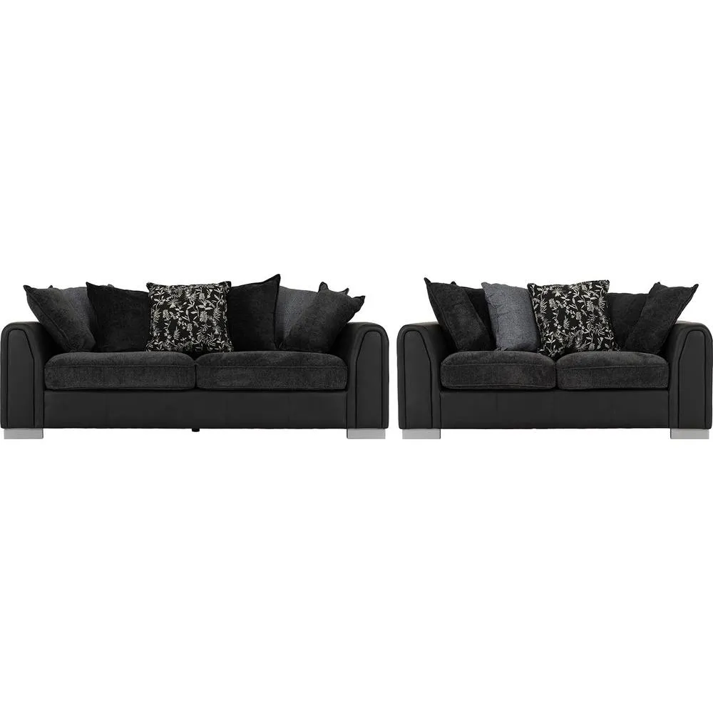 Seconique Millie 3+2 Suite - DARK GREY 2