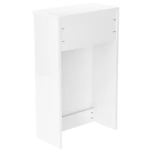 Newland White WC Unit With Top - 500mm 2