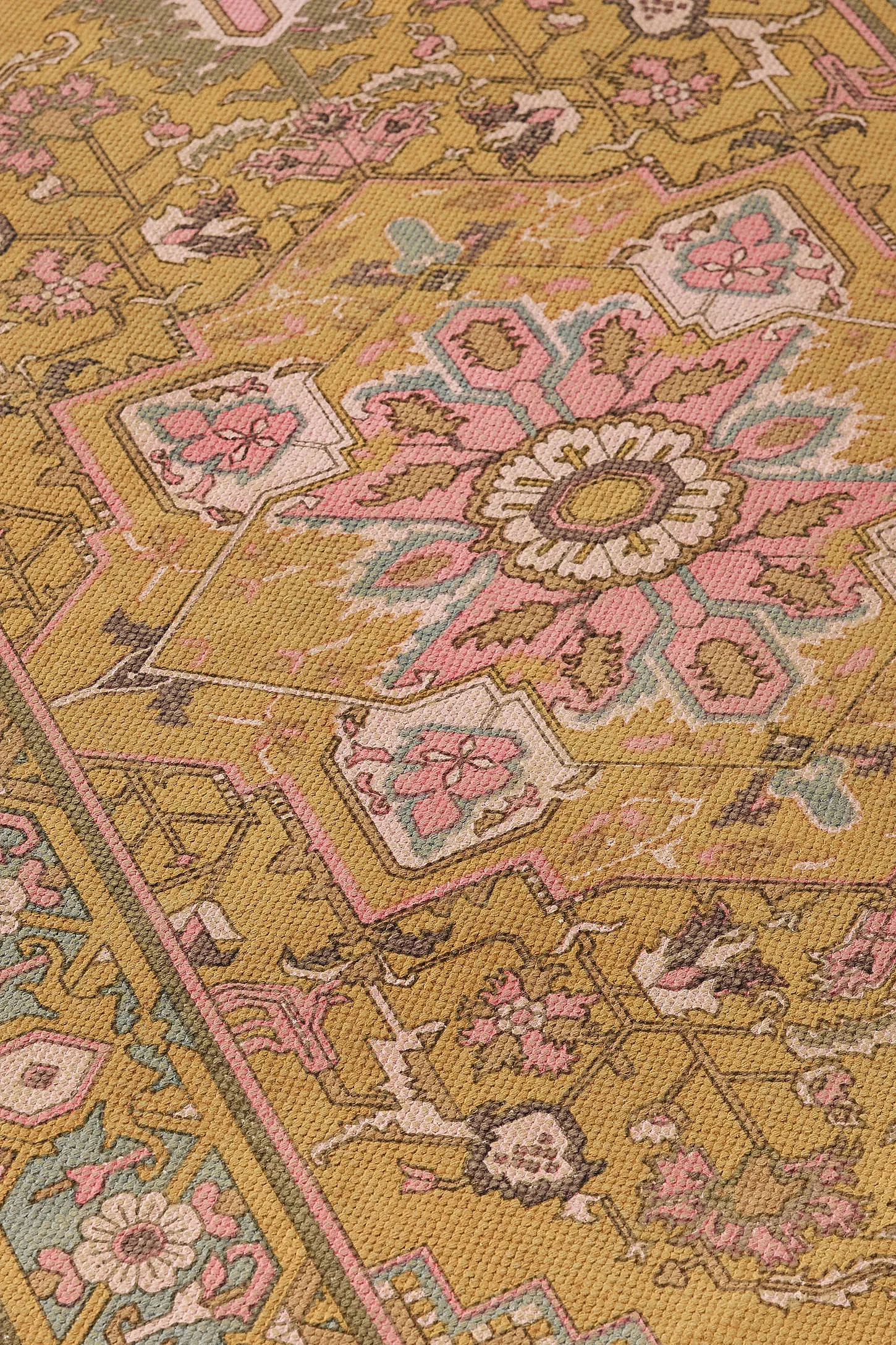 Daphne 3x5ft / 90x150cm Rug - Yellow 2