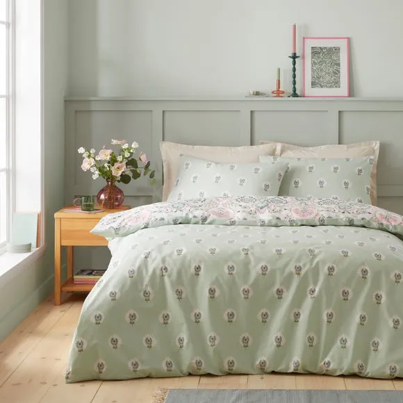 Hani 100% Cotton Duvet Cover and Pillowcase Set 3