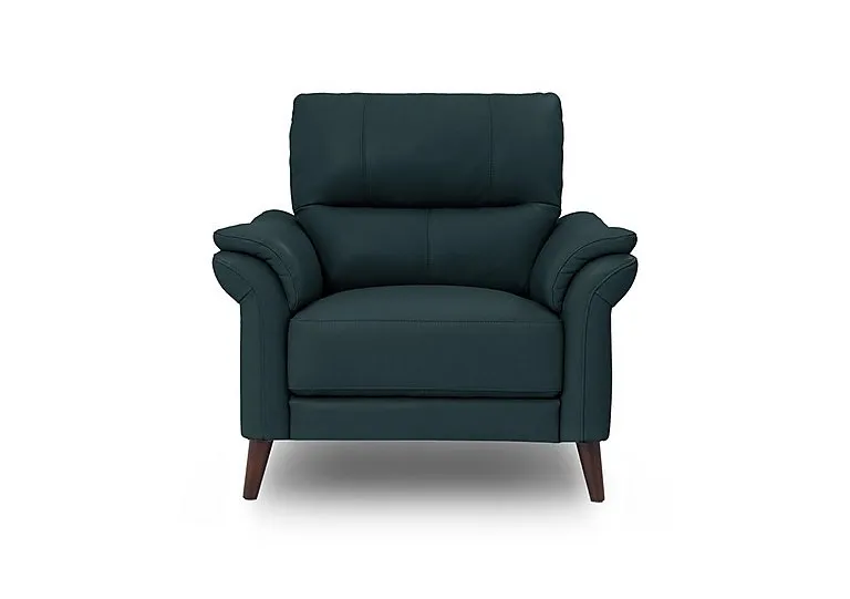 Winner NC Leather Armchair - Peacock