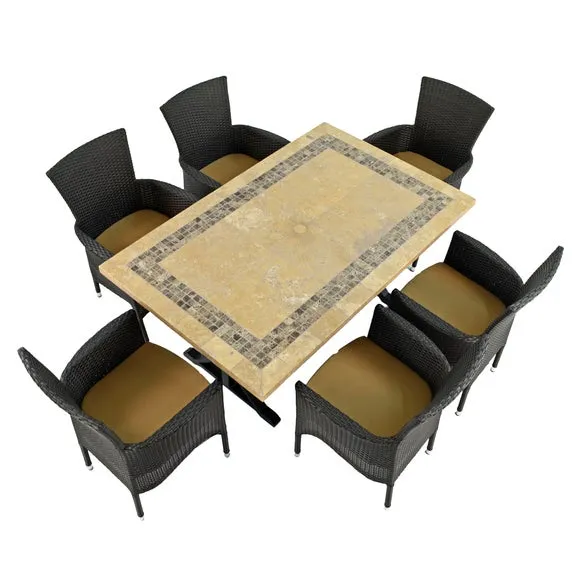 Byron Manor Charleston 6 Seat Dining Set 3