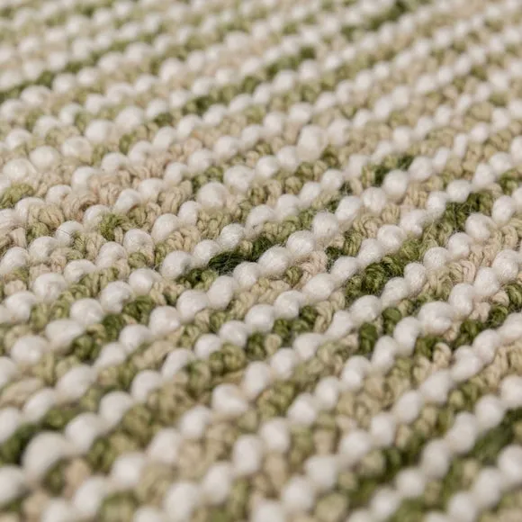 Nico Wool Woven Stripe Rug 2