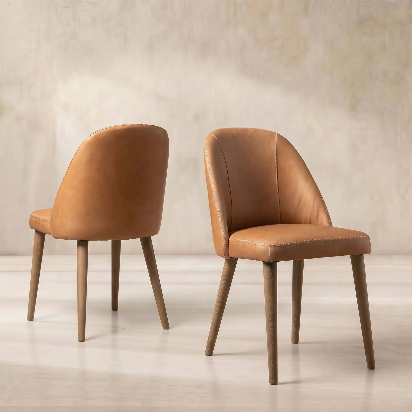 Rogan Dining Chair Leather | Barker & Stonehouse