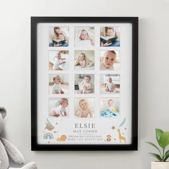 Personalised Animal Multi Photo Frame 1