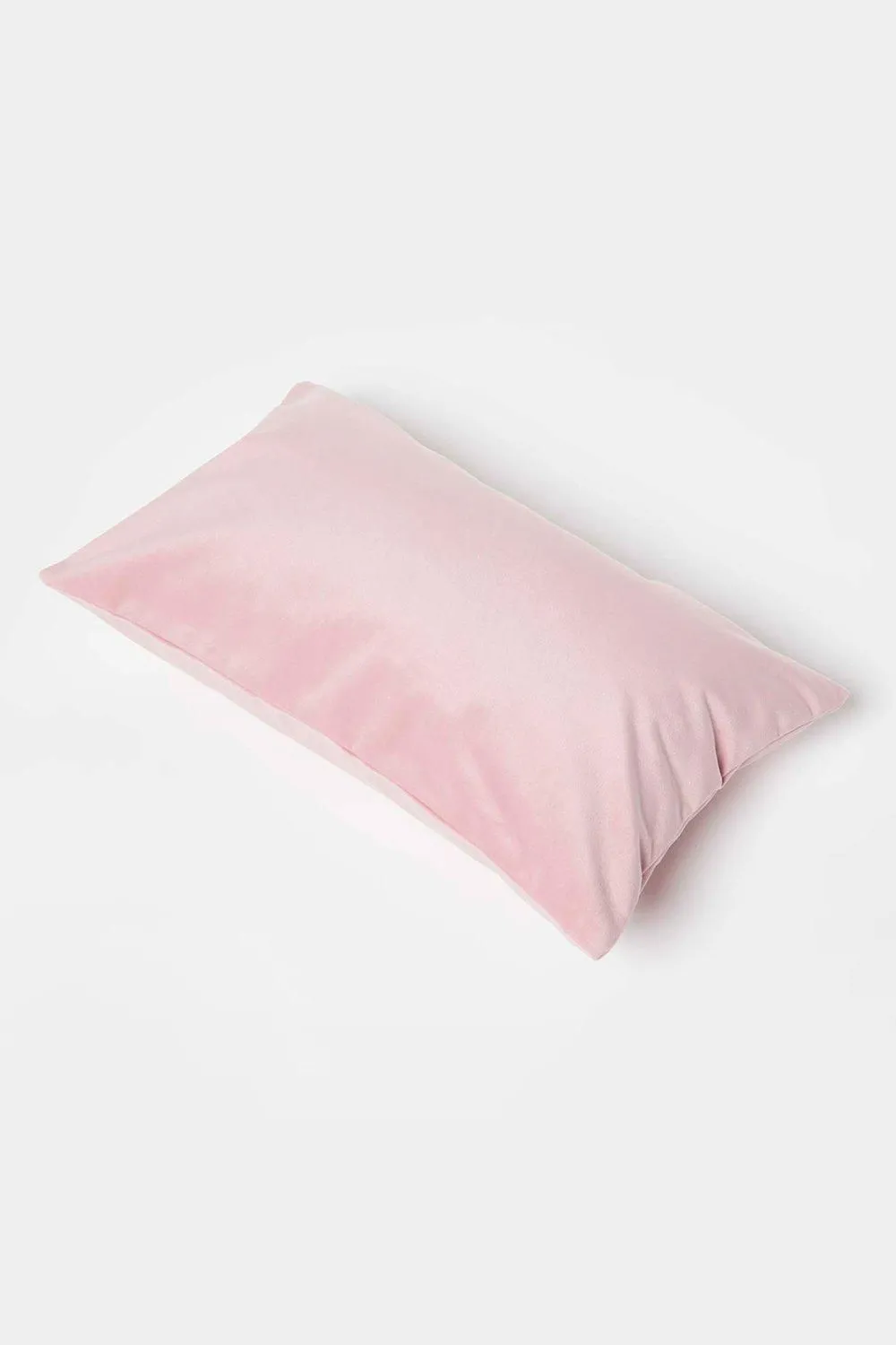 Homescapes Luxury Soft Velvet Cushion in Pink 5