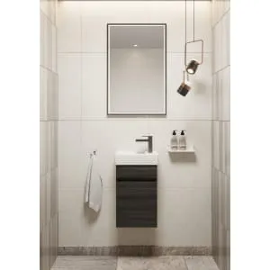 Concept Lava Compact S1 Vanity Unit & RH Basin - 360mm 2