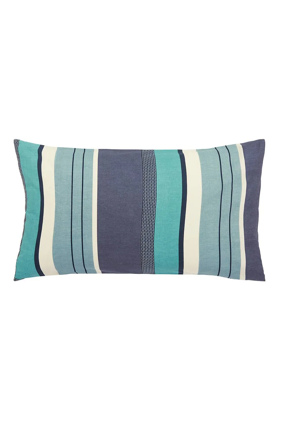 Helena Springfield 'Horizon Stripe' Cotton Duvet Cover Set in Navy 3