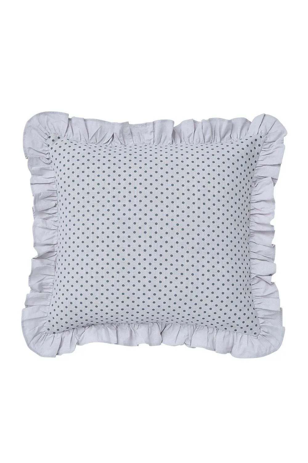 Helena Springfield 'Ness' Cotton Cushion in Grey