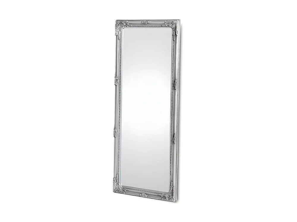 Vente-unique Eucalyptus Wood Mirror With Mouldings - L80 X H190 Cm - Silver 5
