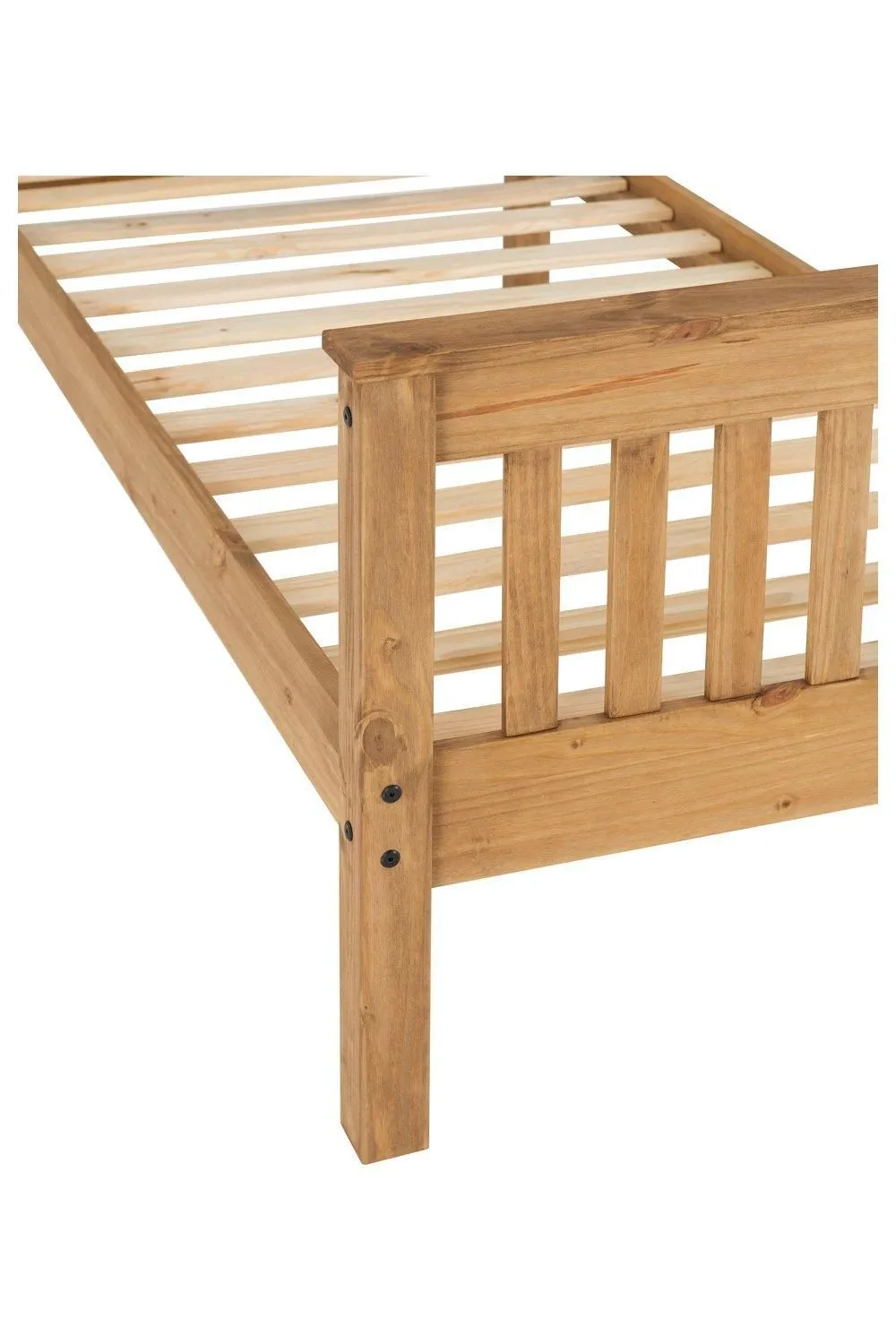 Seconique Monaco 3' Single Bed High Foot End in Natural 4