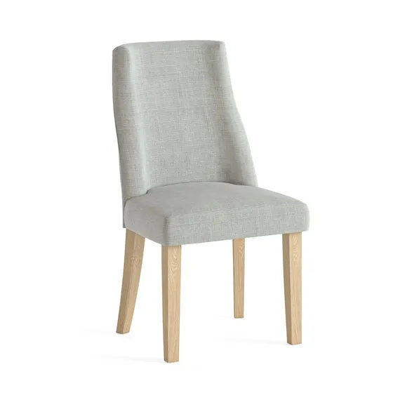 Cara Set of 2 Dining Chairs, Luna Fabric 2