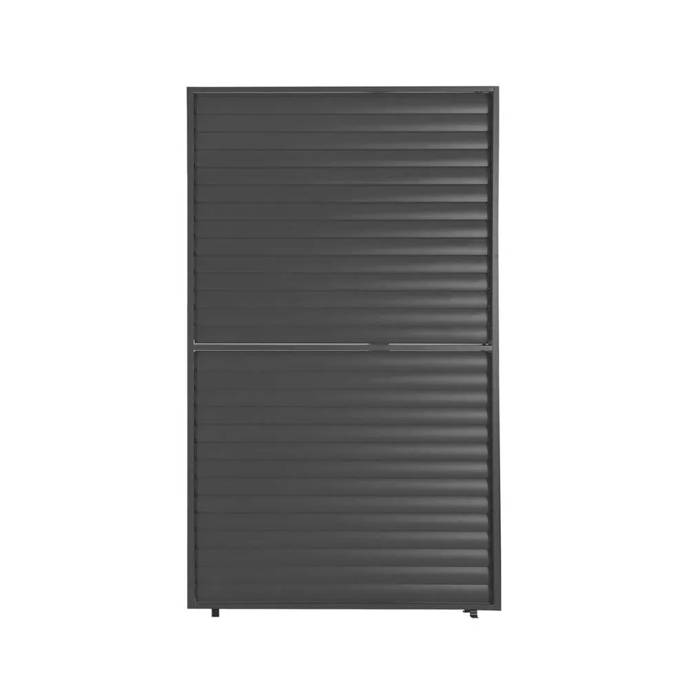 sweeek Adjustable slat louver panel 130cm for Palace pergola in Dark Grey 6