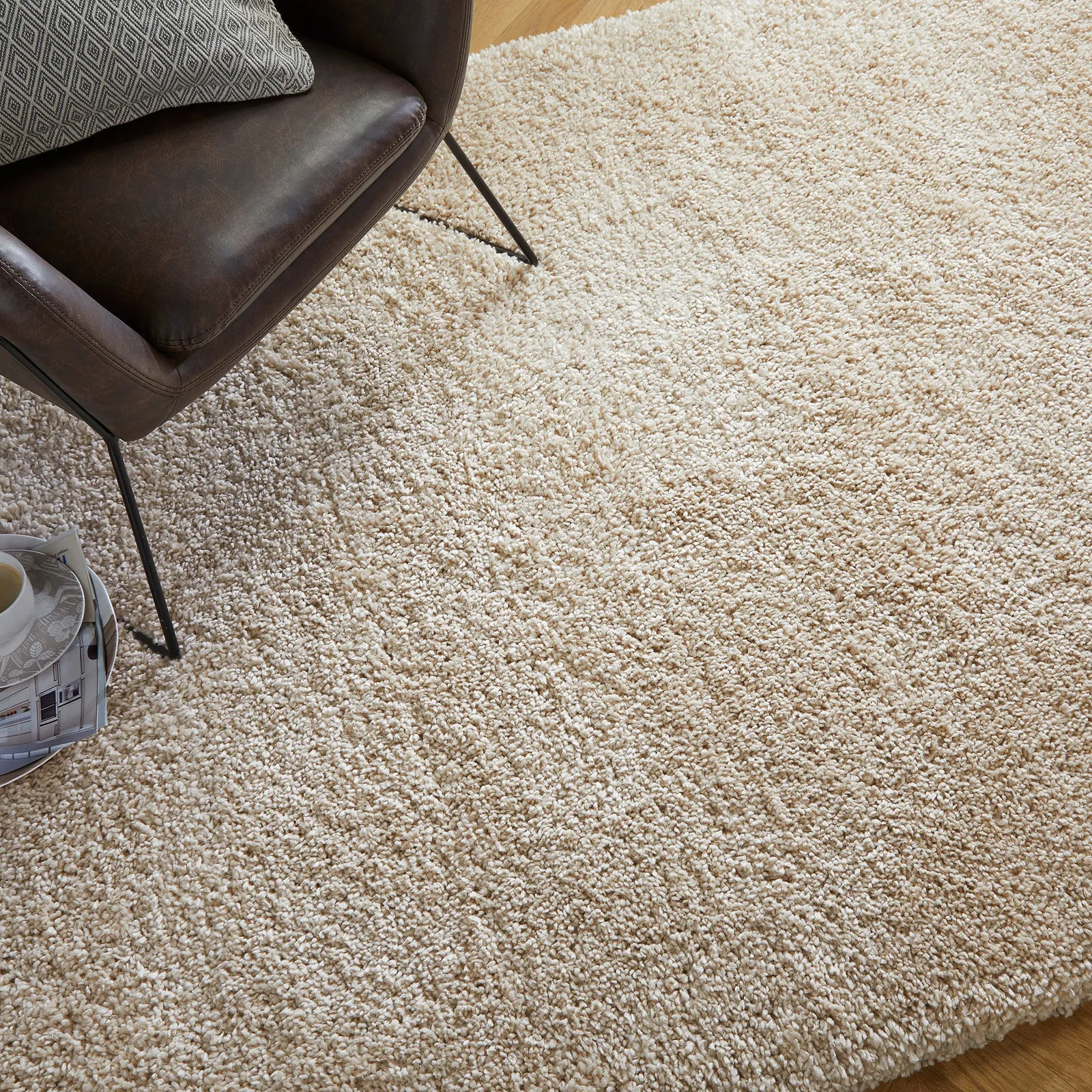 Sparks Shaggy Rug Sparks Beige