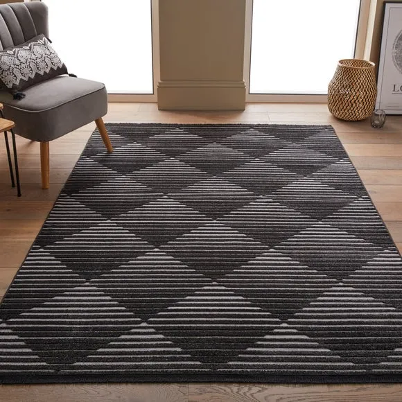 Jazz Geometric Indoor Outdoor Rug 2