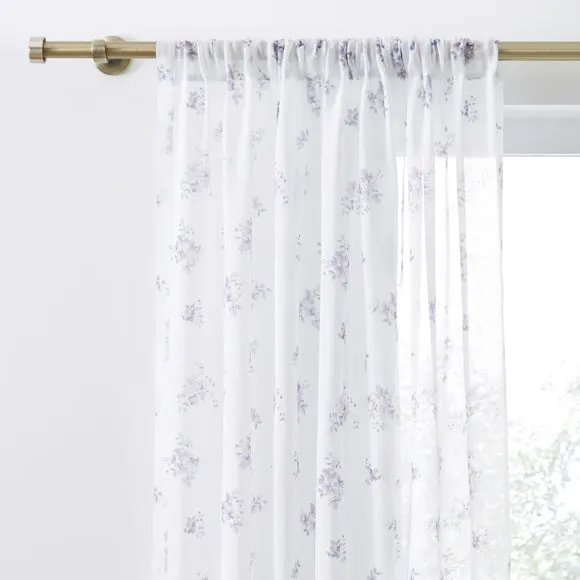 Hailey Ditsy Slot Top Voile Panel