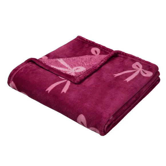 Fusion Bows Throw Blanket 4