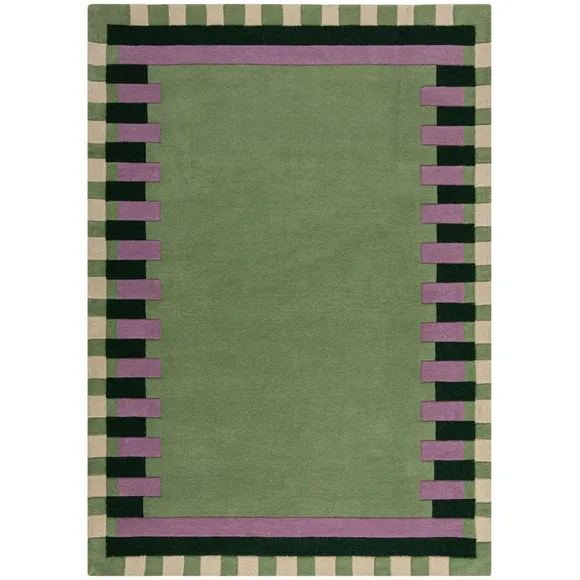 Kai Wool Border Rug 5