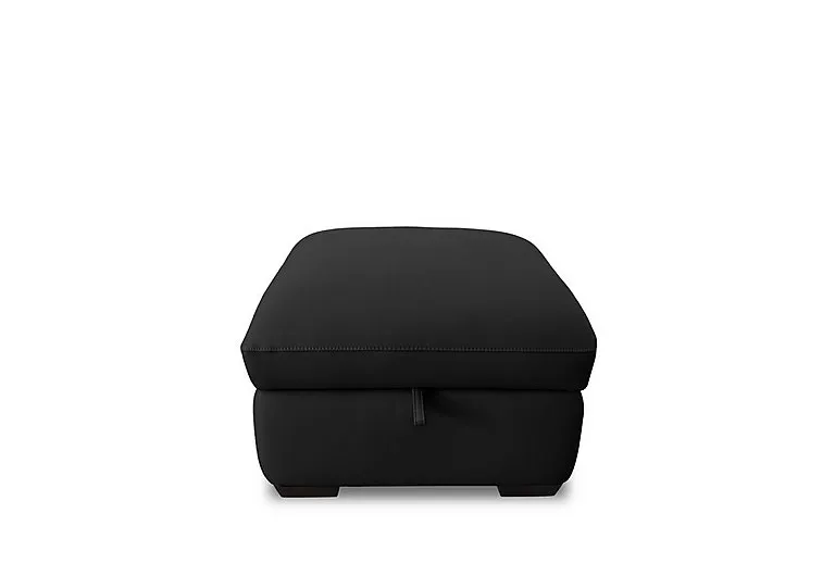 Restore Leather Storage Footstool