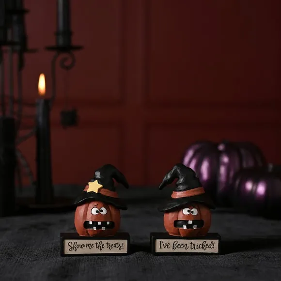 I've Been Tricked Jack-O-Lantern Ornament 4