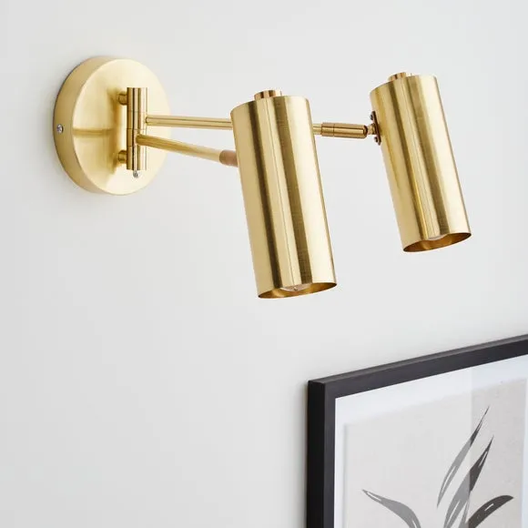 Leila Dual Spotlight Wall Light 2