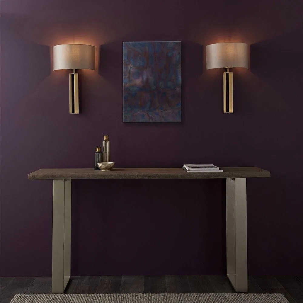 Netlighting 'MACERATA' Dimmable Stylish Contemporary Indoor Fabric Wall Lamp in Yellow 3