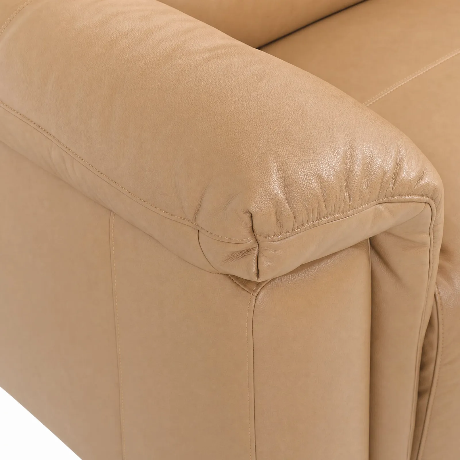 Mortimer 2 Seater Power Recliner Sofa, Brown Leather | Barker & Stonehouse 3