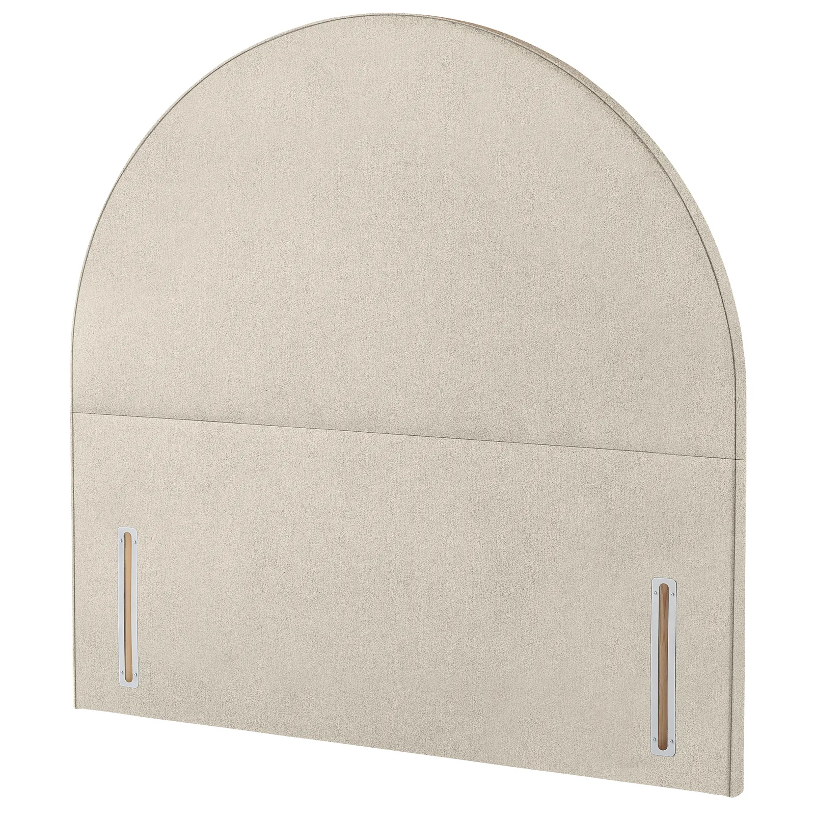 Classic Christie Headboard, King - Mole Pebble