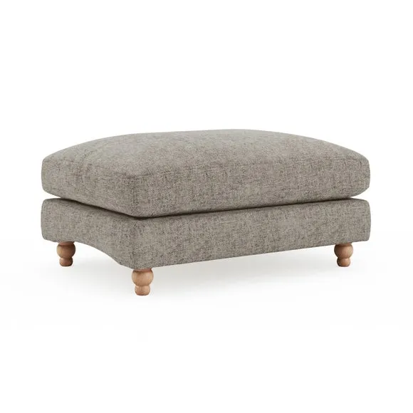 Martha Chunky Chenille Footstool 3