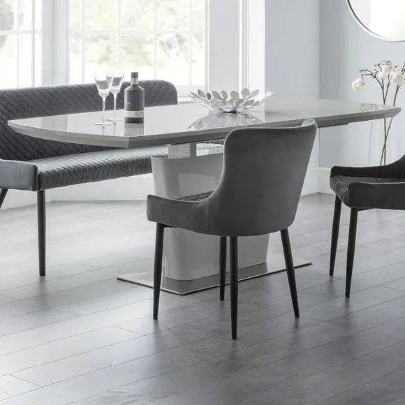 Como 4-6 Seater Rectangular Extendable Dining Table 1
