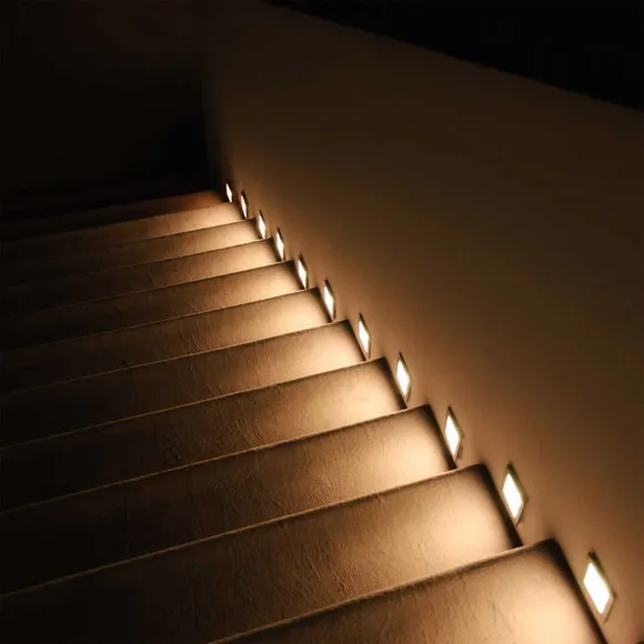 Set of 4 V-TAC 5W LED Square Step Lights 3