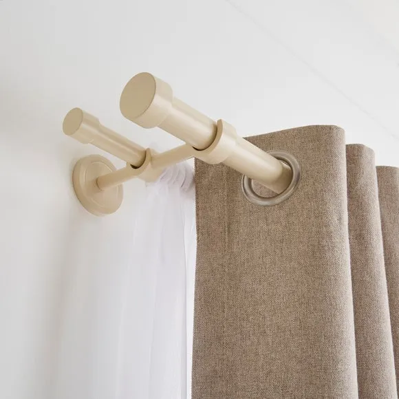 Trinity Double Layer Extendable Metal Curtain Pole 4