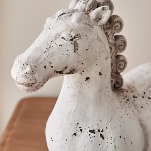 Concrete Horse Ornament 2