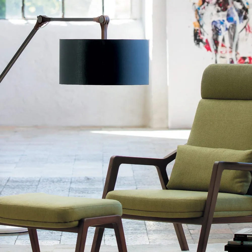 Porada Gary Small Floor Lamp Walnut Marble Base 4