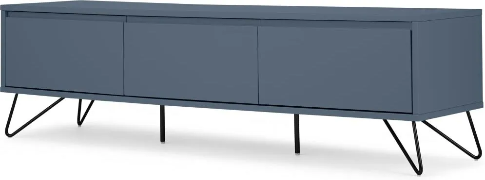 Elona Wide Media Unit, Slate Blue & Black
