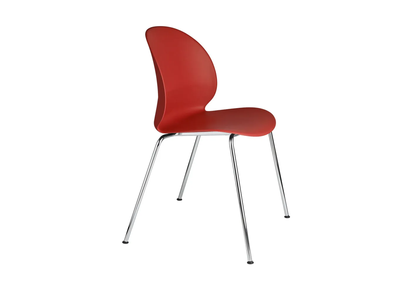 Fritz Hansen NO2 Recycle Chair Dark Red